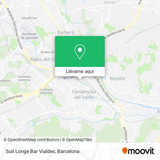 Mapa Suit Longe Bar Vialdec