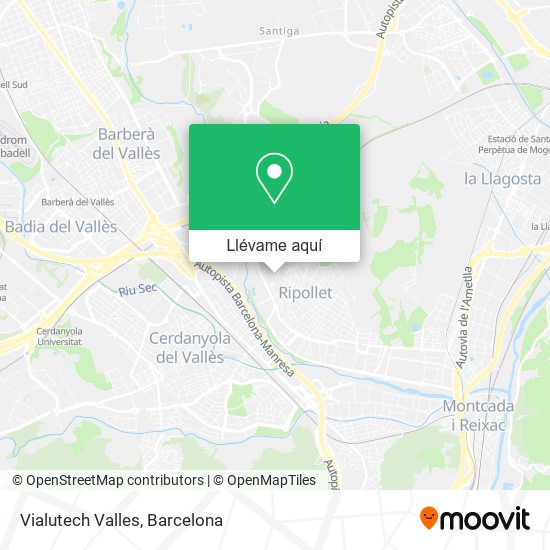 Mapa Vialutech Valles