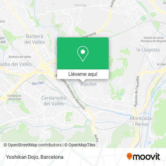 Mapa Yoshikan Dojo