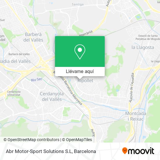 Mapa Abr Motor-Sport Solutions S.L