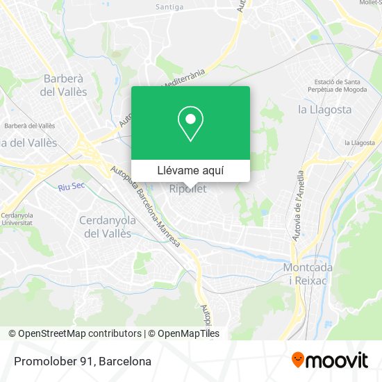 Mapa Promolober 91
