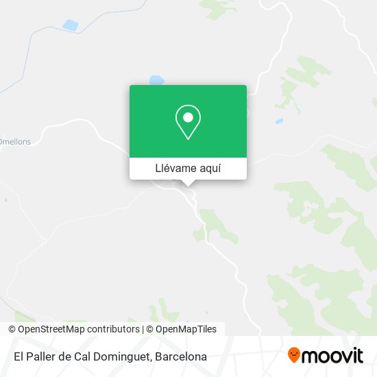 Mapa El Paller de Cal Dominguet