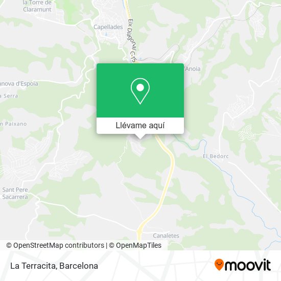 Mapa La Terracita
