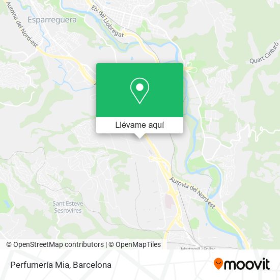Mapa Perfumería Mia