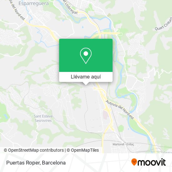 Mapa Puertas Roper