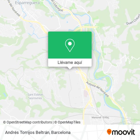 Mapa Andrés Torrijos Beltrán
