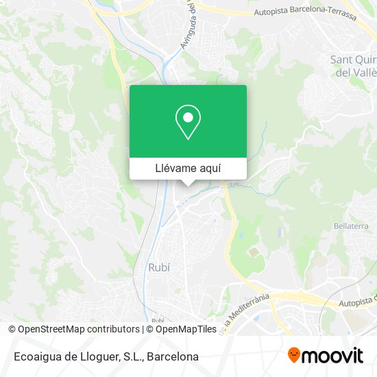 Mapa Ecoaigua de Lloguer, S.L.