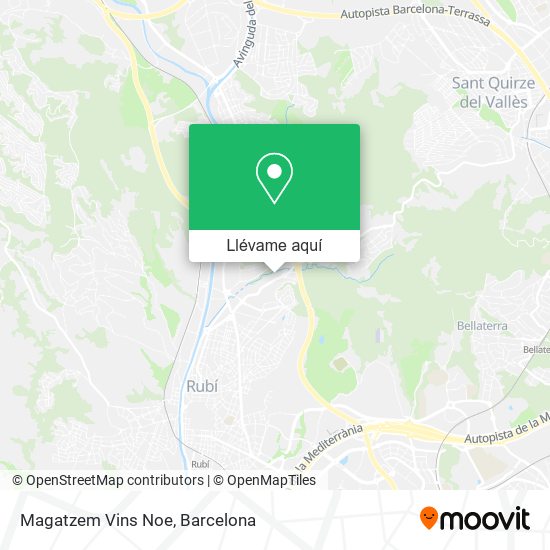 Mapa Magatzem Vins Noe