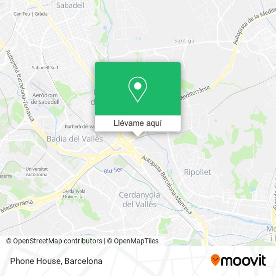 Mapa Phone House