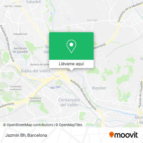 Mapa Jazmín Bh