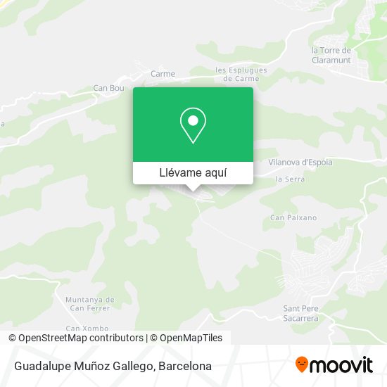 Mapa Guadalupe Muñoz Gallego
