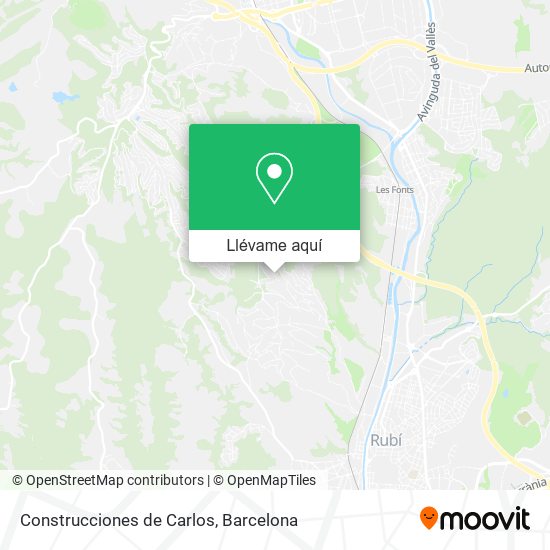 Mapa Construcciones de Carlos
