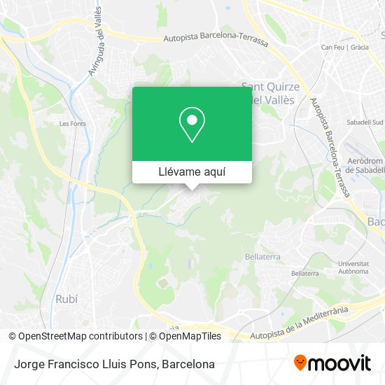 Mapa Jorge Francisco Lluis Pons