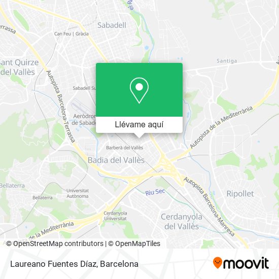 Mapa Laureano Fuentes Díaz