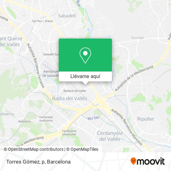 Mapa Torres Gómez, p