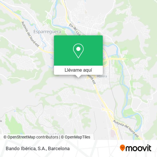 Mapa Bando Ibérica, S.A.