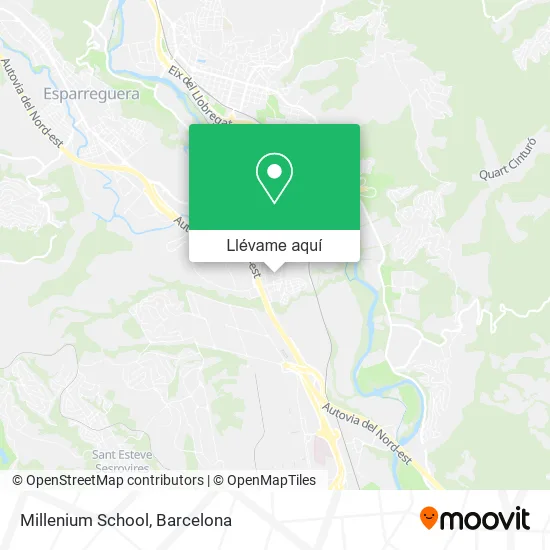 Mapa Millenium School