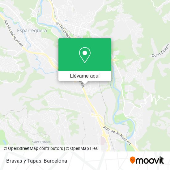 Mapa Bravas y Tapas