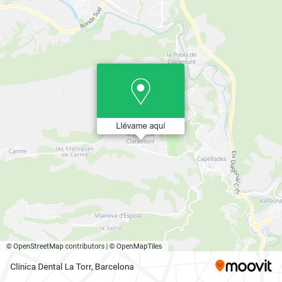 Mapa Clínica Dental La Torr