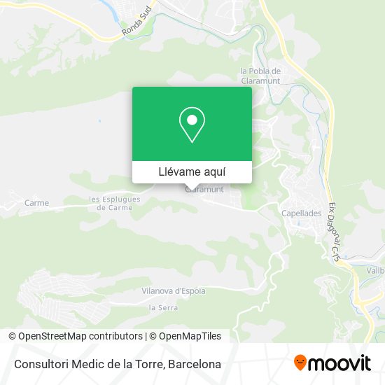 Mapa Consultori Medic de la Torre