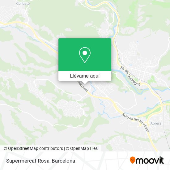 Mapa Supermercat Rosa
