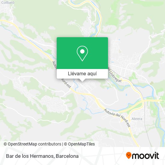 Mapa Bar de los Hermanos