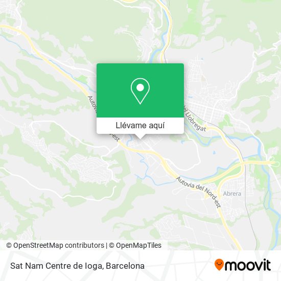 Mapa Sat Nam Centre de Ioga