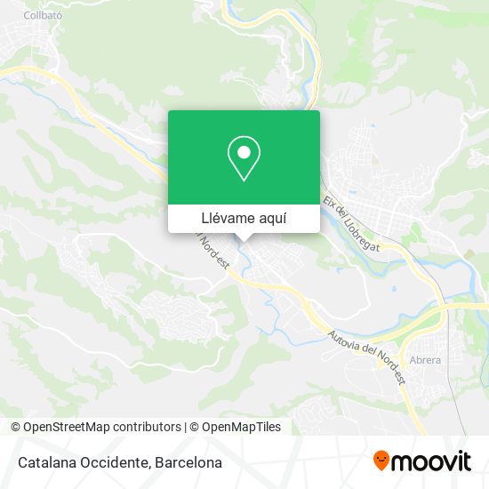 Mapa Catalana Occidente