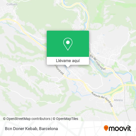 Mapa Bcn Doner Kebab