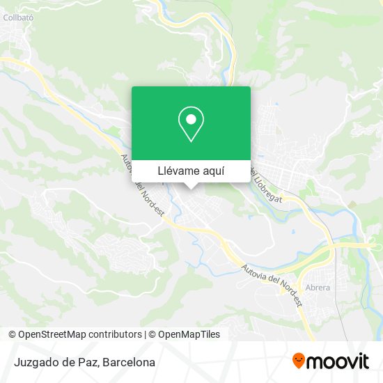 Mapa Juzgado de Paz