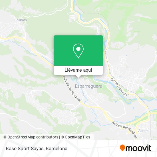 Mapa Base Sport Sayas