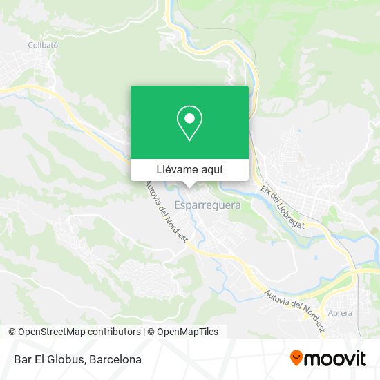 Mapa Bar El Globus