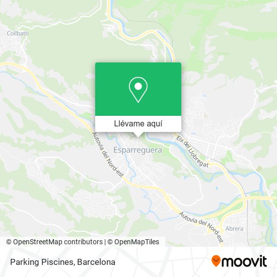 Mapa Parking Piscines
