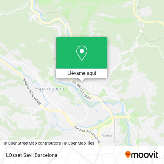 Mapa L'Osset Savi