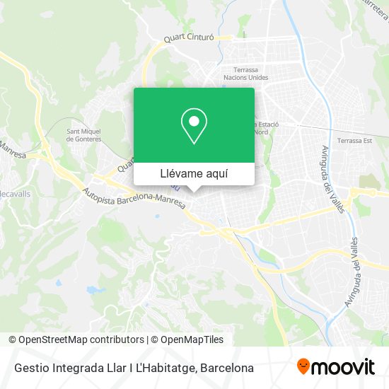 Mapa Gestio Integrada Llar I L'Habitatge