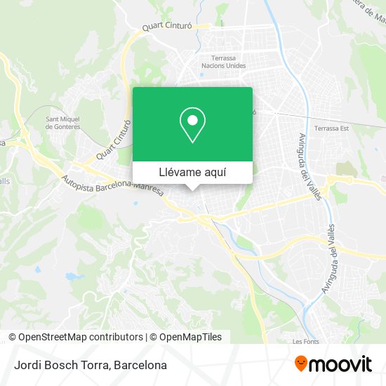 Mapa Jordi Bosch Torra