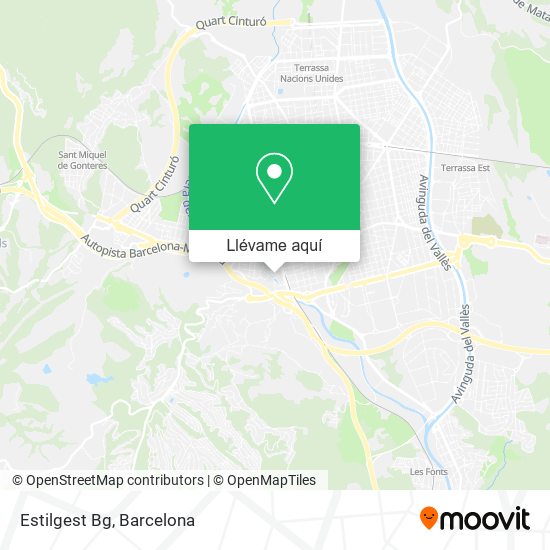 Mapa Estilgest Bg