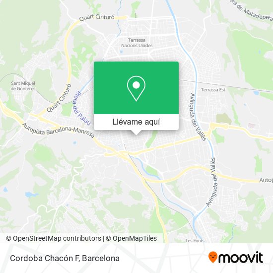 Mapa Cordoba Chacón F