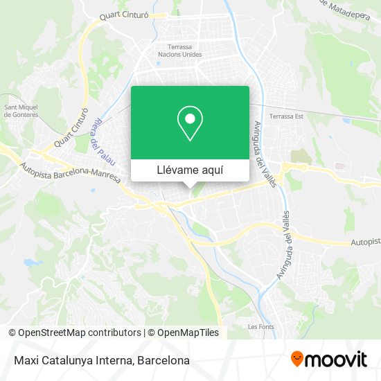 Mapa Maxi Catalunya Interna