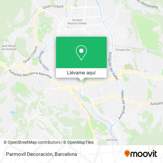 Mapa Parmovil Decoración