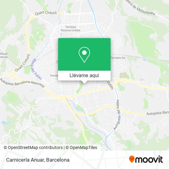 Mapa Carnicería Anuar