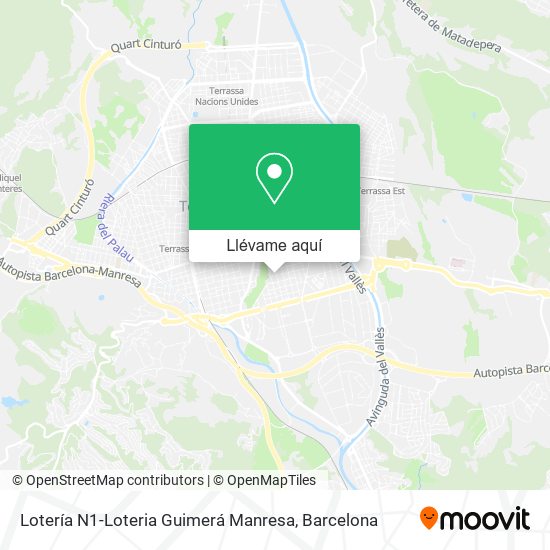 Mapa Lotería N1-Loteria Guimerá Manresa