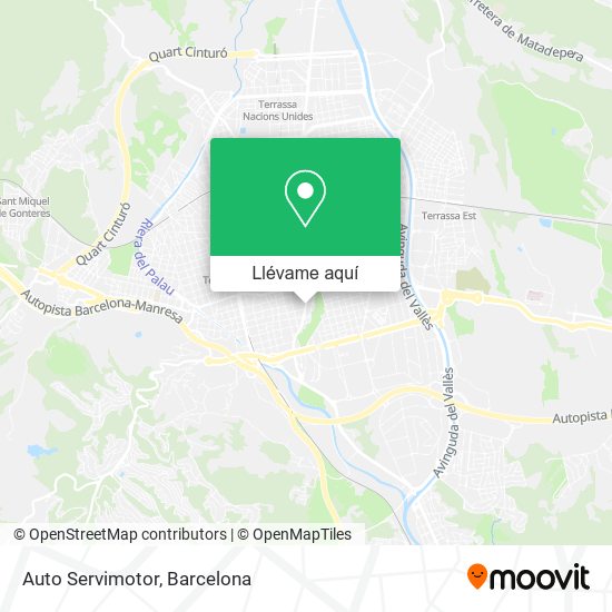 Mapa Auto Servimotor