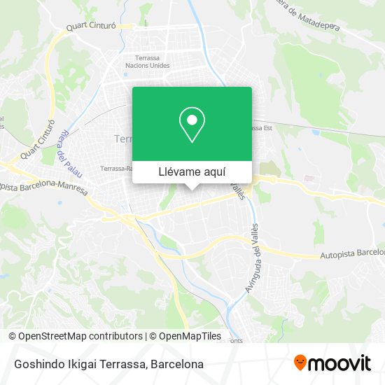 Mapa Goshindo Ikigai Terrassa