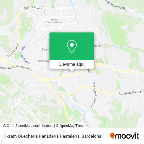 Mapa Ikram Quechería Panadería Pastelería