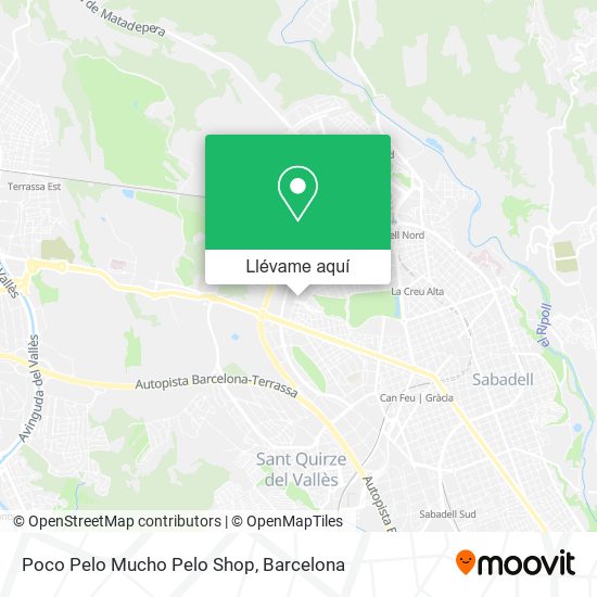 Mapa Poco Pelo Mucho Pelo Shop
