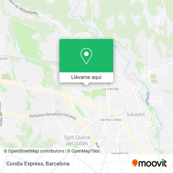 Mapa Condis Express