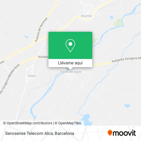 Mapa Serosense Telecom Alca