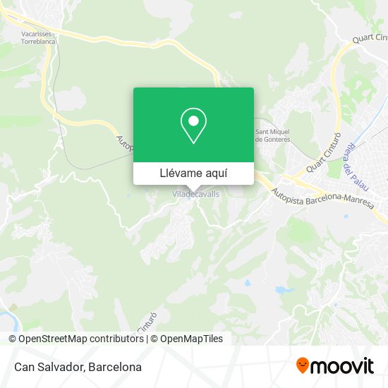 Mapa Can Salvador