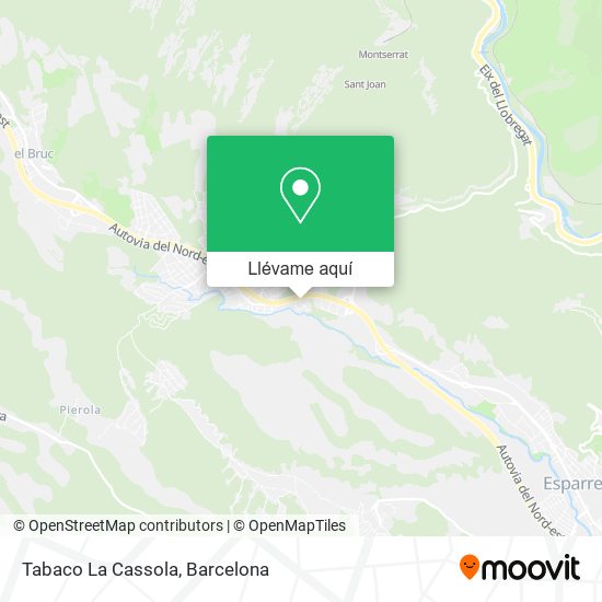 Mapa Tabaco La Cassola